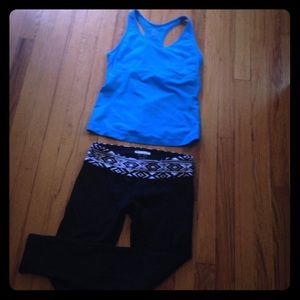 Bundle of workout clothes