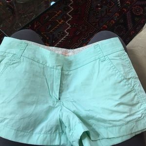 Mint green J.Crew shorts!