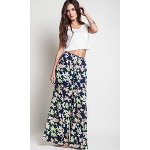 Floral Palazzo Pants