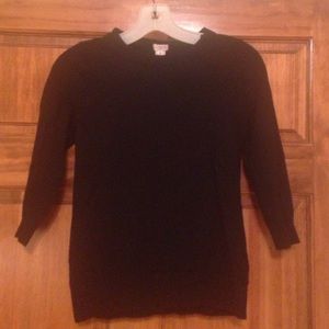 Black crew sweater