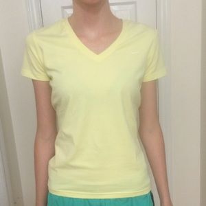Yellow Nike shirt