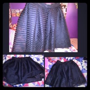 Black Skater skirt