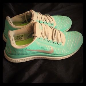 Tiffany Blue Teal Nike Free 3.0 Sneakers