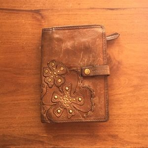 Brown leather wallet 🎁⚡️