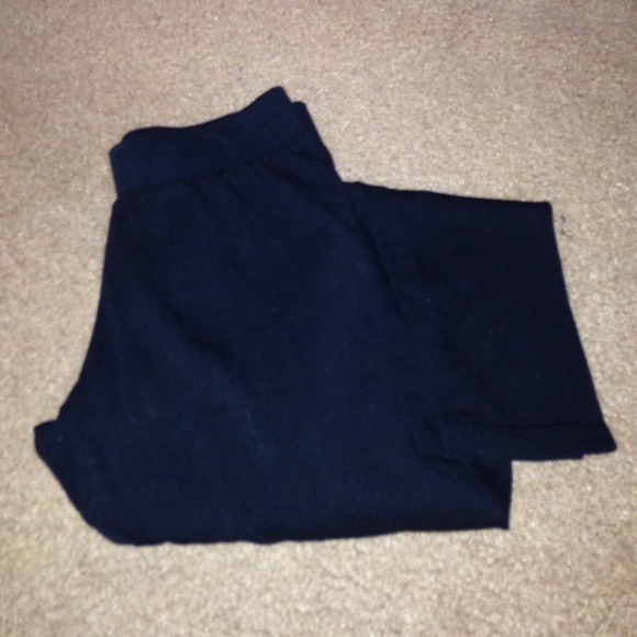 Cotton cropped leggings