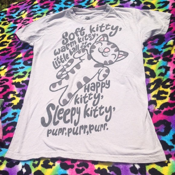 Big Bang theory soft kitty tee