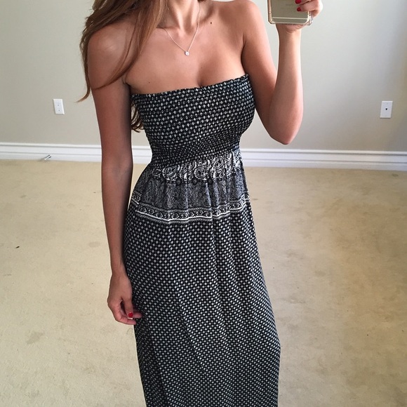 • SOLD • Beautiful Printed Maxi L - Picture 4 of 4