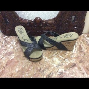 SUGAR sandal wedges