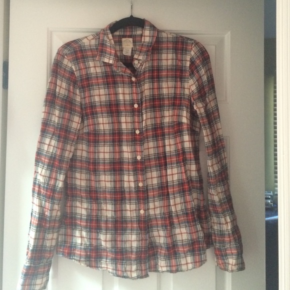 Plaid JCrew shirt