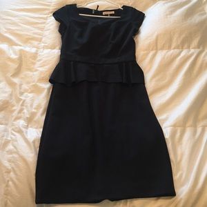 Rebecca Taylor black peplum dress