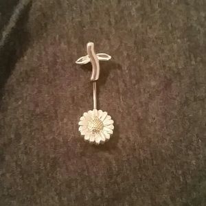 Sunflower Belly Ring