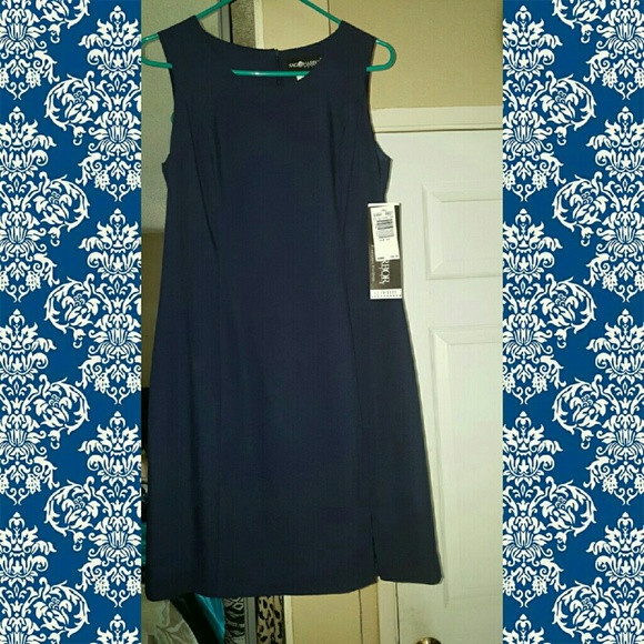Navy Blue Queen of the Office dress!