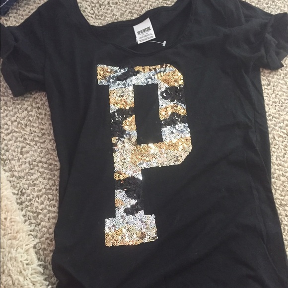 Pink bling t shirt