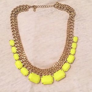 Neon Statement Necklace