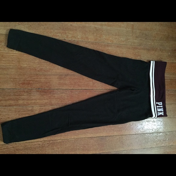 Pink yoga leggings
