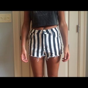 Denim shorts from urban