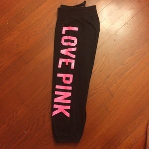 Pink by Victoria's Secret Cropped Sweatpants