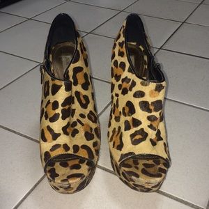 Steve Madden Wiicked Leopard Wedge