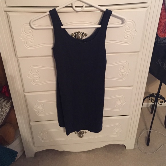 Navy blue tight dress/slip