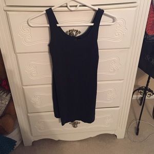 Navy blue tight dress/slip
