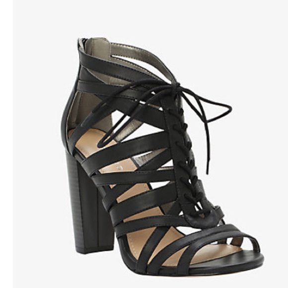 NEW IN BOX Torrid caged heels NEVER WORN
