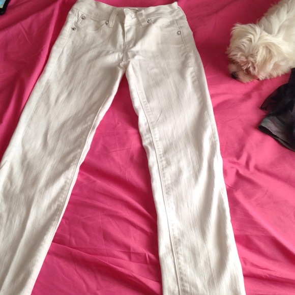 White jeans
