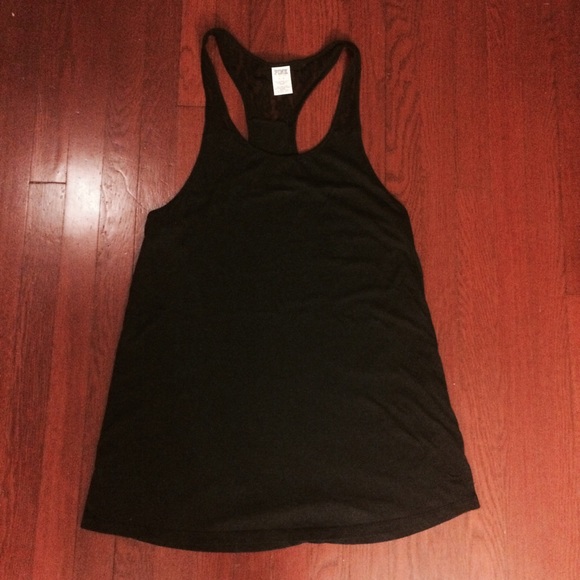 Pink by Victoria's Secret Racerback Tank