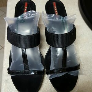 Prada wedge shoes..make an offer..