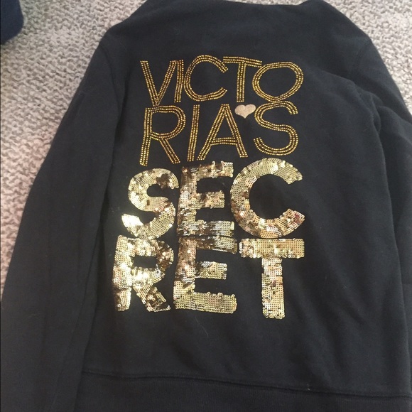 Victoria secret bling hoodie