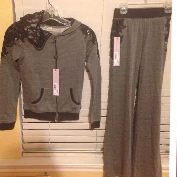 Kids Miss Me jacket/pant set
