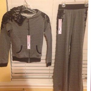 Kids Miss Me jacket/pant set