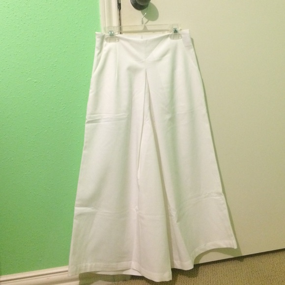 White culottes