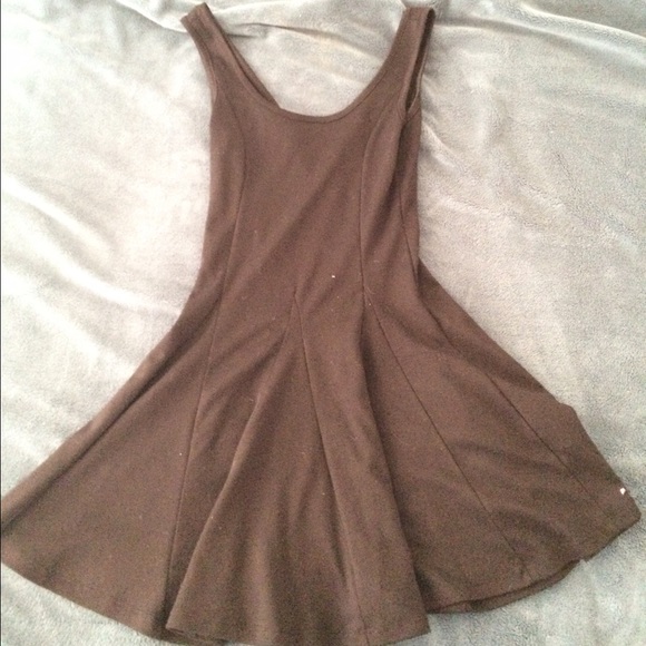 Little black zip up dress