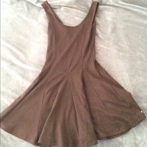 Little black zip up dress