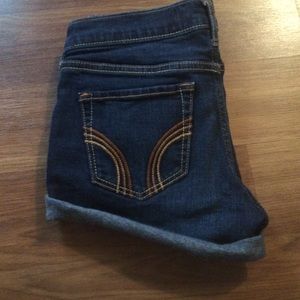 Hollister jean shorts