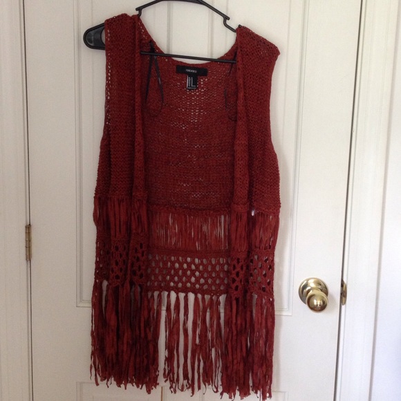 Forever 21 cardigan and CR sweater