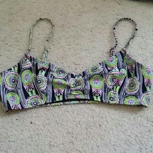 Aztec print bralette