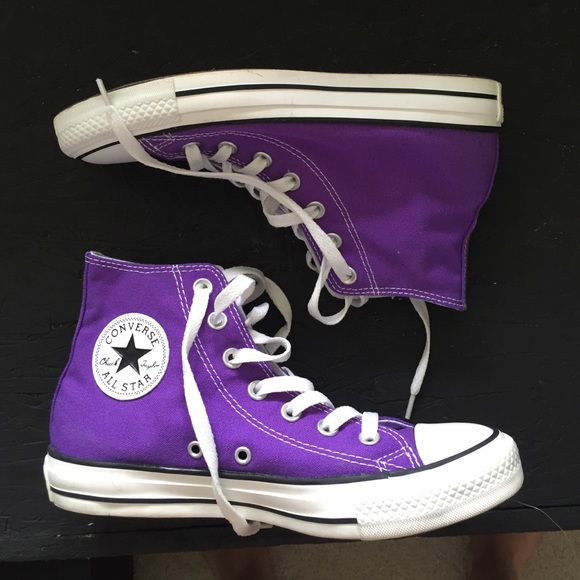 Purple HighTop Converse