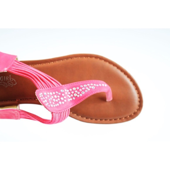 NEW; Rhinestone Sandals ** SIZE 6 - Picture 2 of 2