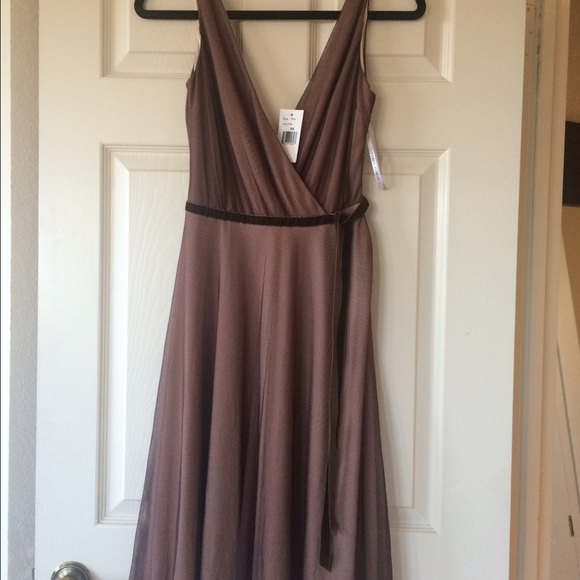 NWT alexia admor chiffon cocktail dress xs - Picture 2 of 4