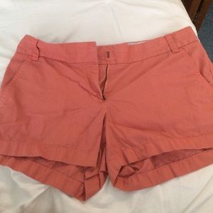 J Crew Coral shorts