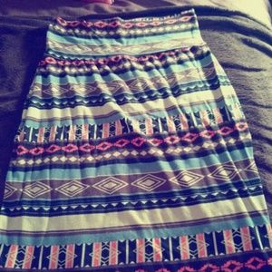 Tribal Pencil Skirt