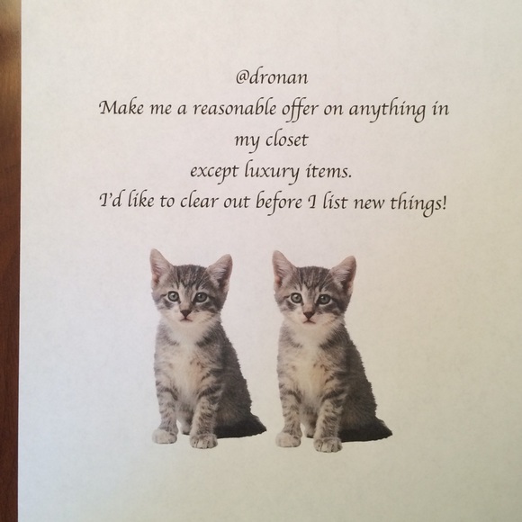 Everything must go!