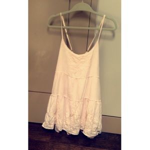 Abercrombie & Fitch light pink mini dress.