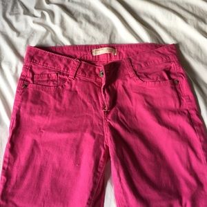 Size 9 pink skinny jeans