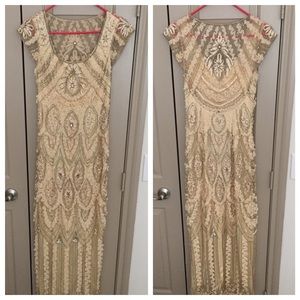 Vintage sequin long dress
