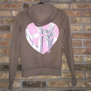 Victoria's Secret PINK full zip sweatshirt