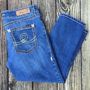 Seven 7 crop cropped jeans
