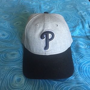 Gray/Black Phillies Hat
