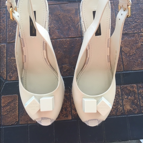 📛SOLD AT EBAY 📛Louis Vuitton wedge - Picture 1 of 4